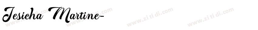 Jesicha Martine字体转换